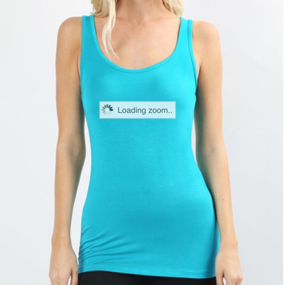 Teal Soft Tank Top